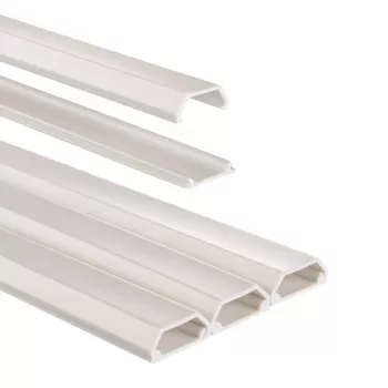 Canaleta para cables Hama 00020571 canaleta cruzada blanca