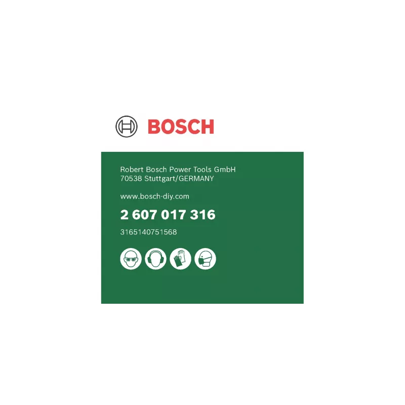 Juego de puntas de destornillador Bosch 2 607 017 316 41 uds.