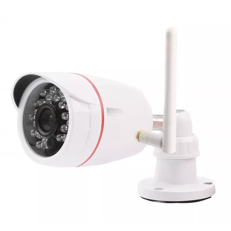 Olympia OC 1280P cámara de seguridad IP Bullet, para exteriores, 1280 x 720, montaje en techo/pared, blanca