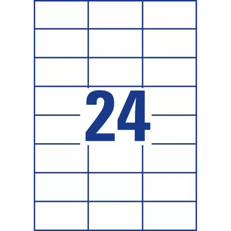 Etiqueta autoadhesiva rectangular AVERY 3474-10