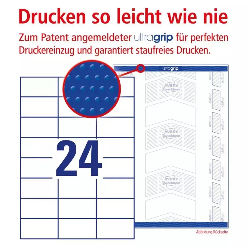 Etiqueta autoadhesiva rectangular AVERY 3474-10