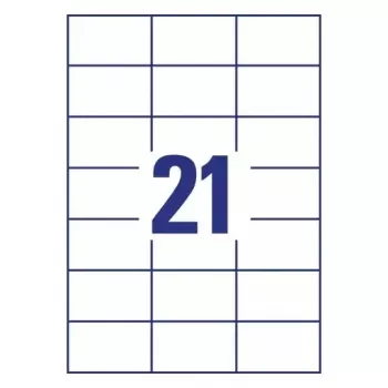 Etiqueta autoadhesiva rectangular AVERY 3652-10
