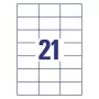 Etiqueta autoadhesiva rectangular AVERY 3652-10