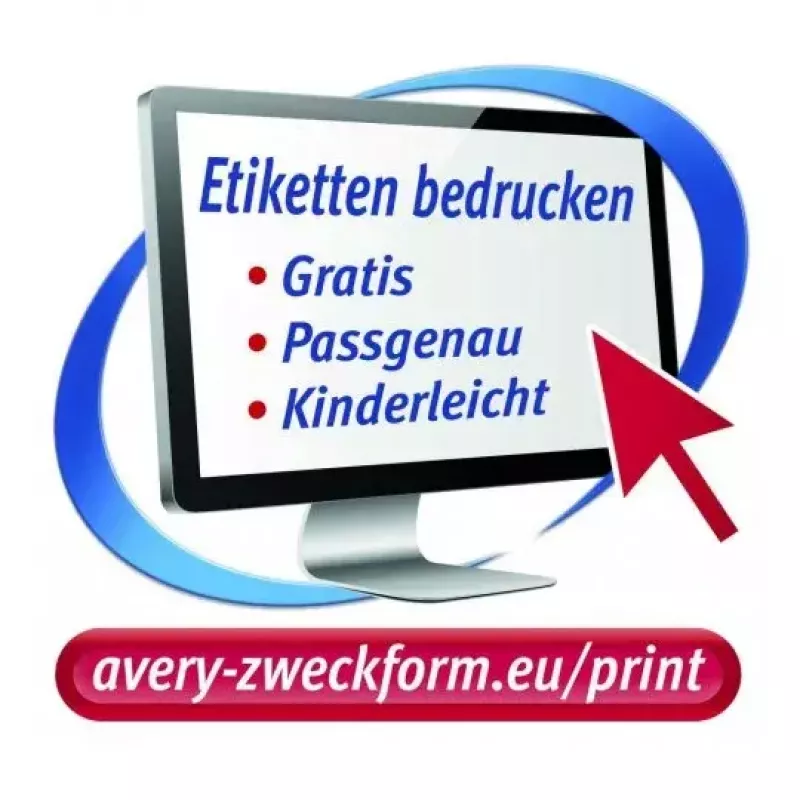 Etiquetas autoadhesivas para impresora AVERY L4732REV-10