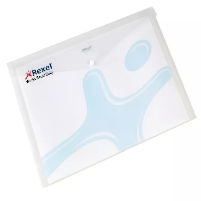 Carpeta de fundas Rexel Active A3 blanca (5), A3, polipropileno (PP), translúcida, blanca, 0,15 mm, 458 mm, 323 mm