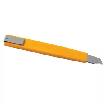 Cúter C.K Tools T0951 gris amarillo con cuchillas de romper