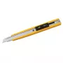 Cúter C.K Tools T0951 gris amarillo con cuchillas de romper