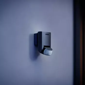 Sensor infrarrojo pasivo STEINEL IS 130-2 con cable pared negro