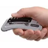 Cúter Stanley 0-10-810 negro metálico con hoja recambiable