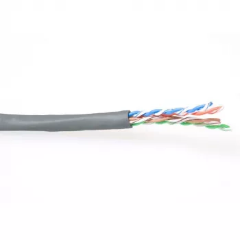 Cable de red ACT CAT6 U/UTP flexible gris 100 m