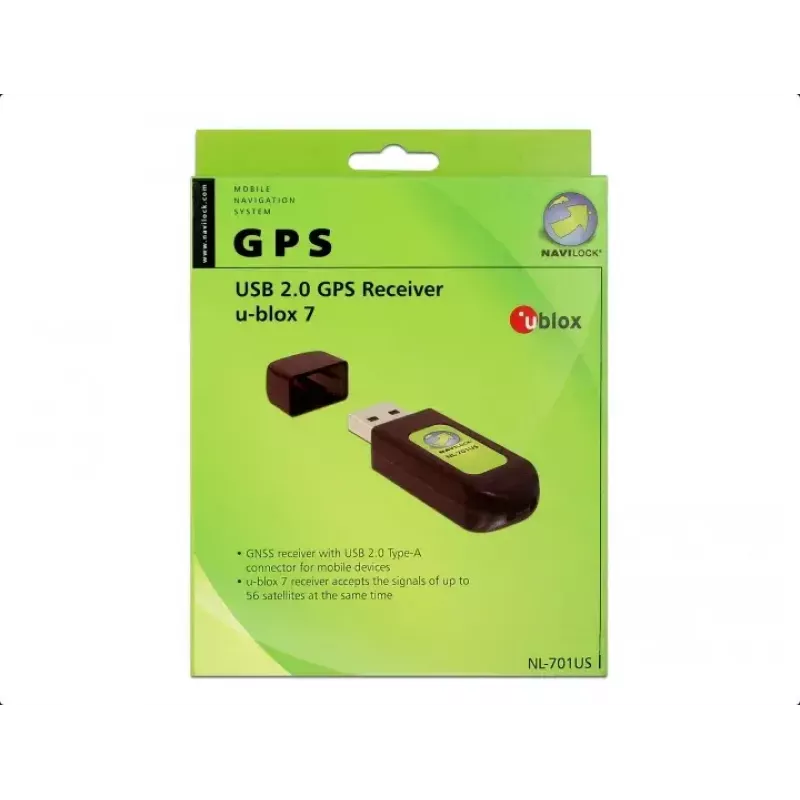 Módulo receptor GPS USB Navilock NL-701US