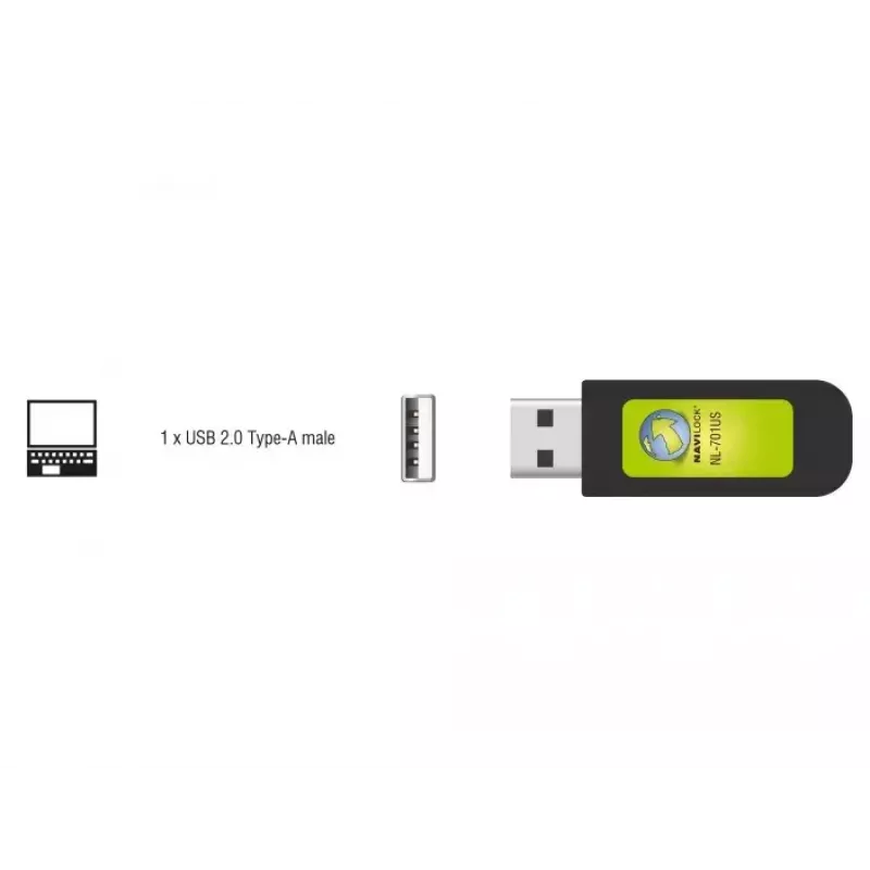 Módulo receptor GPS USB Navilock NL-701US