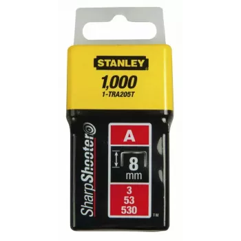 Stanley grapas ligeras tipo A 5/53/530 1-TRA205-5T