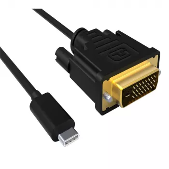 Cable de conversión ACT USB Type-C a conector DVI 4K/30Hz, 2 metros