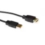 Conector USB 2.0 A macho - conector USB A hembra negro 1,80 m