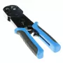 Herramienta de crimpado modular ACT para conectores RJ45 pasantes