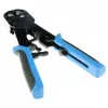 Herramienta de crimpado modular ACT para conectores RJ45 pasantes