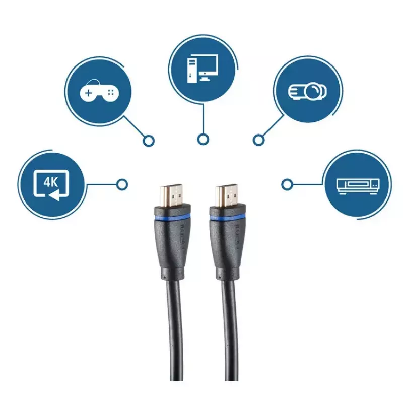 Cable HDMI ShiverPeaks BS10-05035 2 m