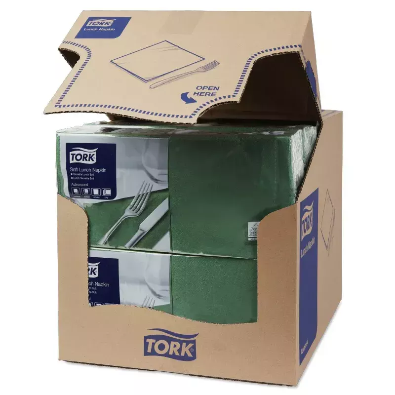 Servilletas Tork 150 Soft verde 150 uds.