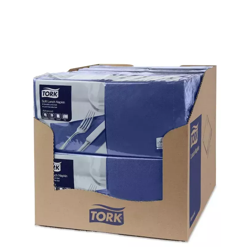 Servilletas de papel Tork 477412 azul 150 uds.