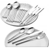 Set de cubiertos de mesa Esmeyer 142-034 30 uds. acero inoxidable blanco