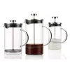 Prensa francesa Ritzenhoff & Breker Rio 0,8 L Negro Plata Transparente