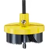 Set de sierras de corona KWB 599000 7 piezas 6,3 cm para plástico madera