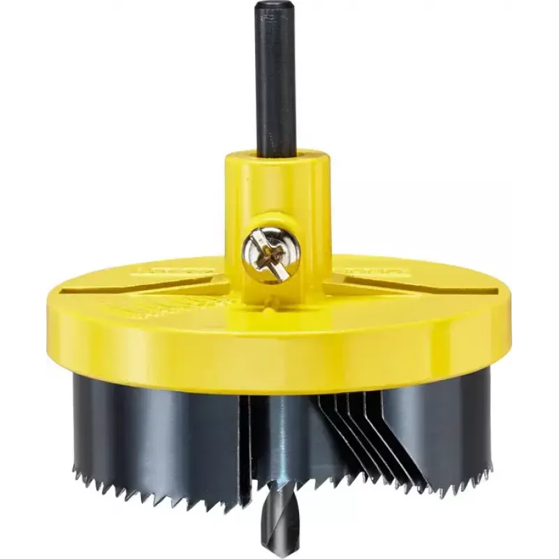 Set de sierras de corona KWB 599000 7 piezas 6,3 cm para plástico madera