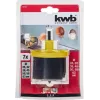Set de sierras de corona KWB 599100 7 piezas 6,3 cm para madera y plástico