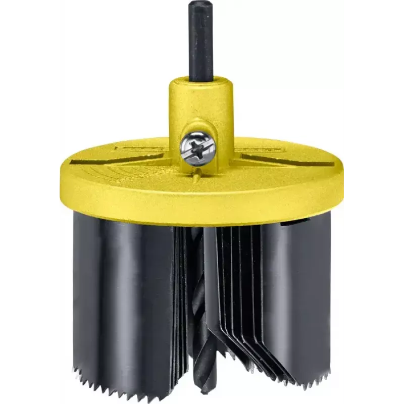 Set de sierras de corona KWB 599100 7 piezas 6,3 cm para madera y plástico