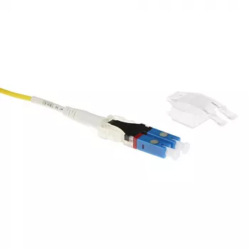 ACT 10 metros Monomodo 9/125 OS2 cable de fibra óptica Polarity Twist con conectores LC