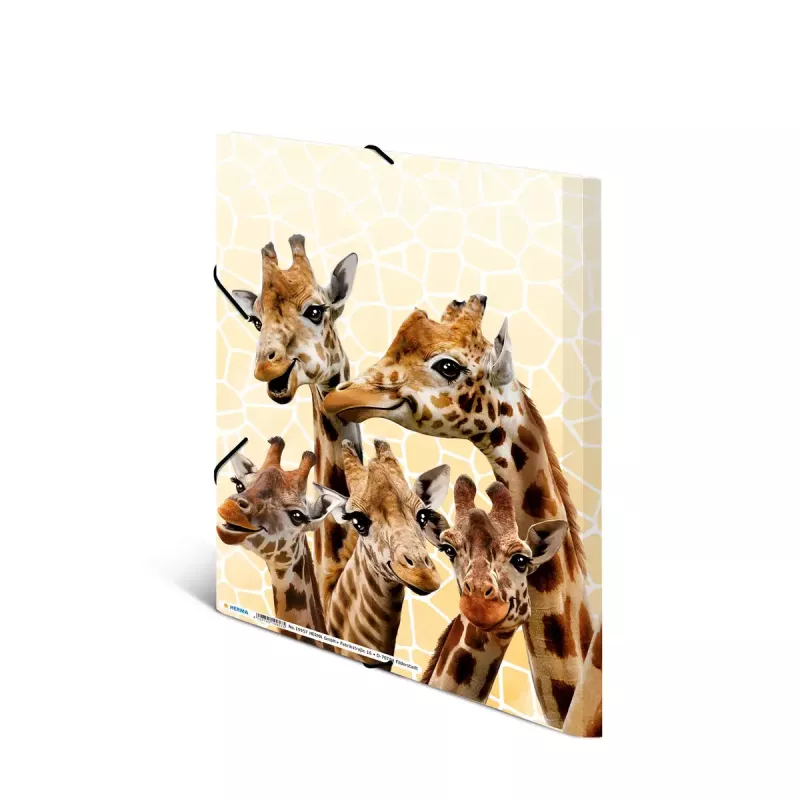 Carpeta de documentos convencional HERMA Giraffe Friends Polipropileno (PP) Multicolor A4
