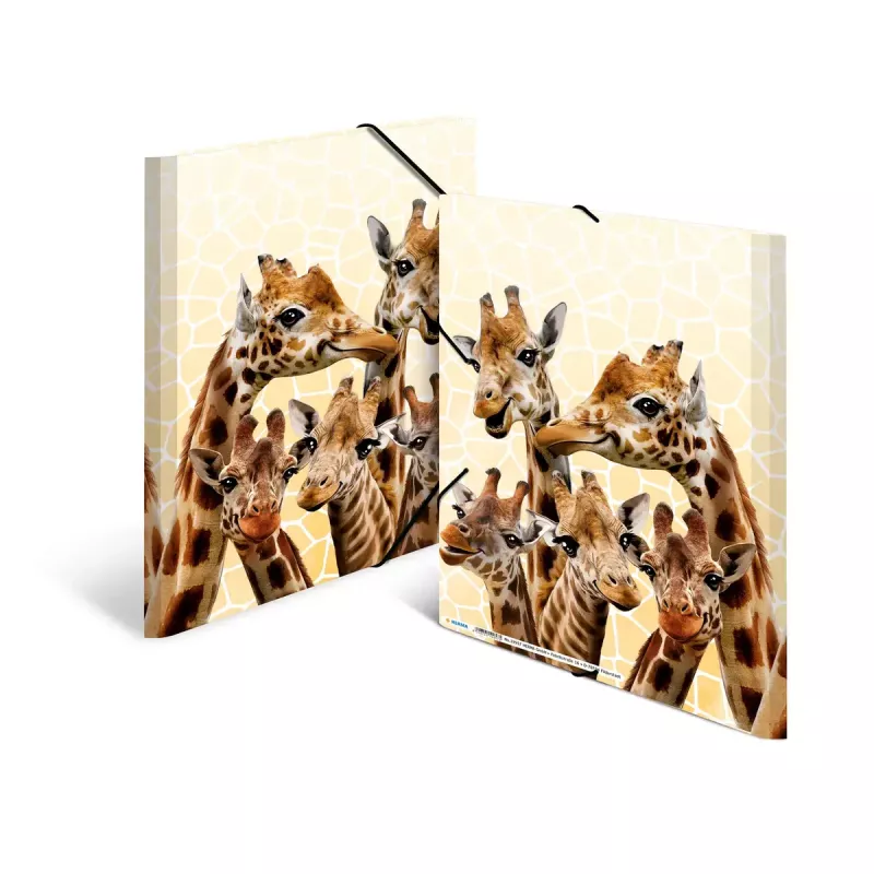Carpeta de documentos convencional HERMA Giraffe Friends Polipropileno (PP) Multicolor A4
