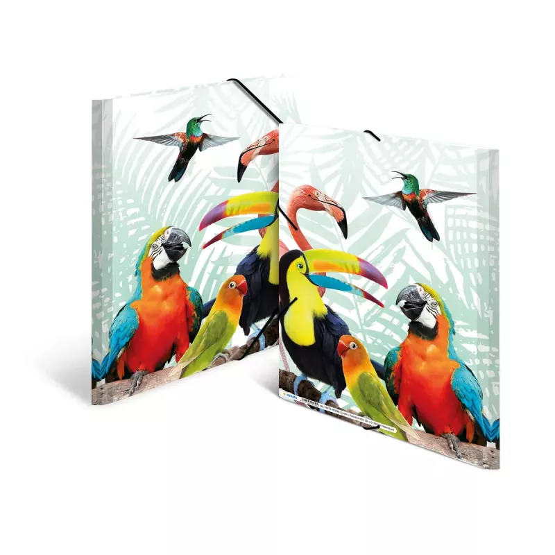 Carpeta de documentos convencional HERMA Tropical Clique