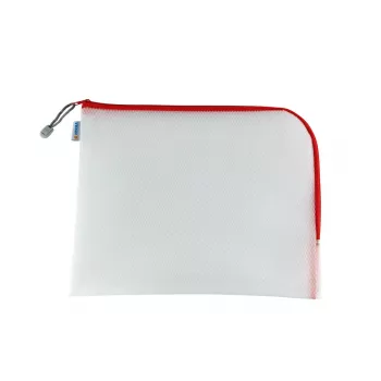 Estuche escolar rígido HERMA 20014 Rojo Transparente