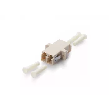 Adaptador de fibra óptica Equip LC OM3, 12 uds./pack