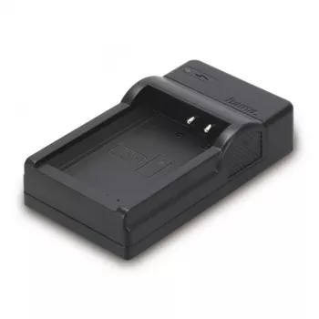 Cargador de batería de viaje Hama para batería de cámara digital USB