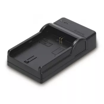Cargador de batería de viaje Hama USB para batería de cámara digital 5V 1A