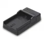 Cargador de batería de viaje Hama USB para batería de cámara digital 5V 1A