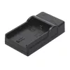 Cargador de batería de viaje Hama USB para batería de cámara digital 5V 1A