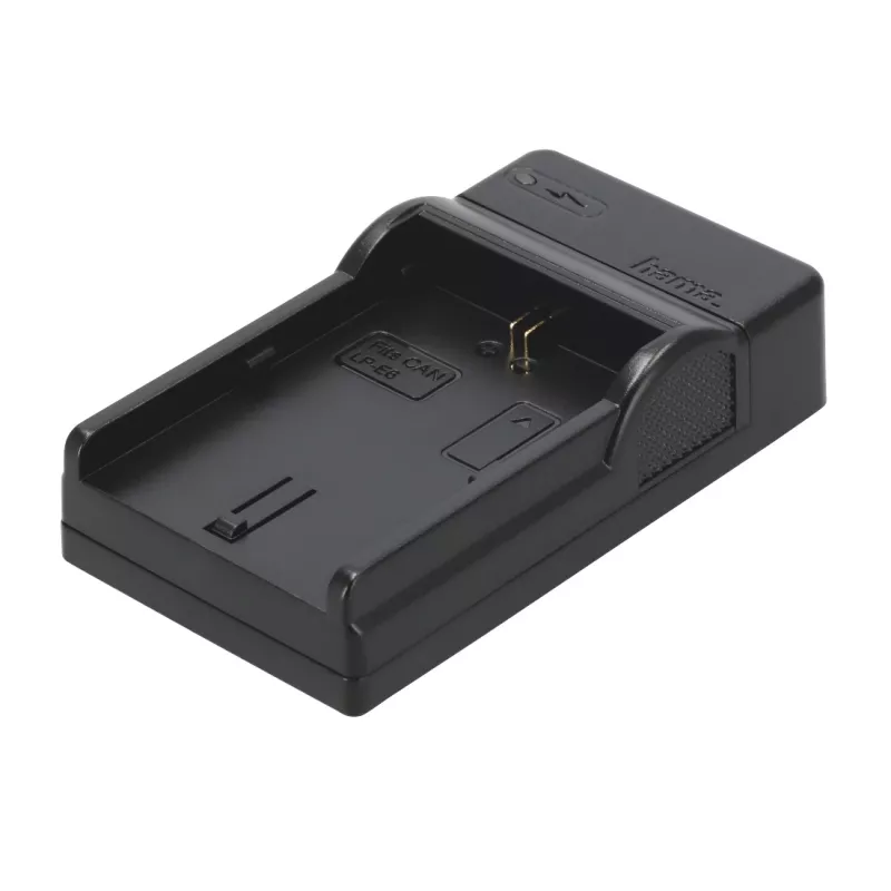 Cargador de batería de viaje Hama USB para batería de cámara digital 5V 1A