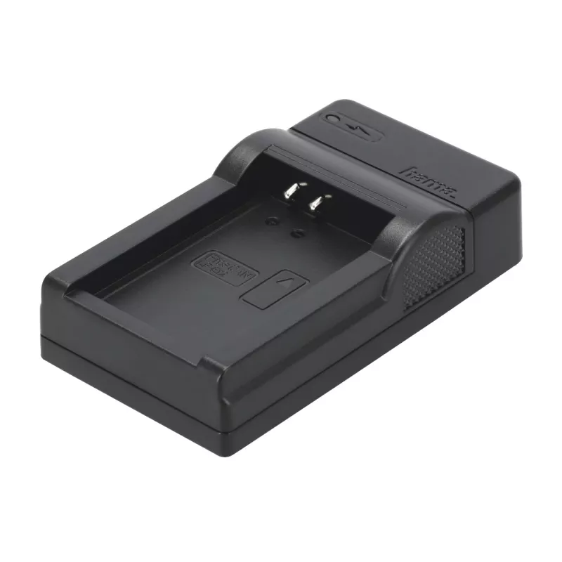 Cargador de batería Hama Travel USB para batería de cámara digital