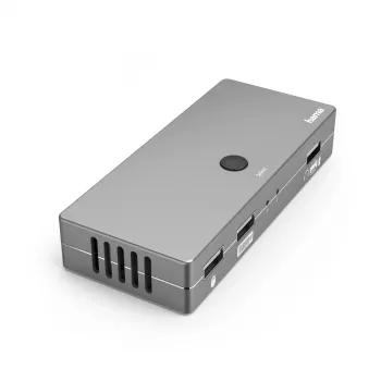 Conmutador KVM Hama 00200135 USB HDMI 4K Ultra HD