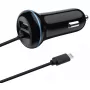 Cargador móvil 2GO 797169 Universal Negro Mechero de coche 12/24V