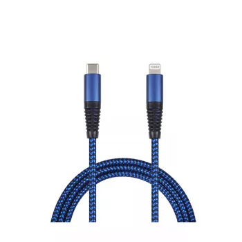 Cable Lightning 2GO 797196 1 m Azul USB-C