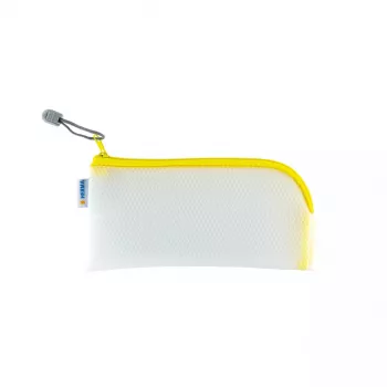 Estuche HERMA 20005 Rígido EVA Transparente Amarillo 110x230mm