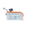 Estuche HERMA 20006 Rígido EVA Naranja Transparente 110x230mm