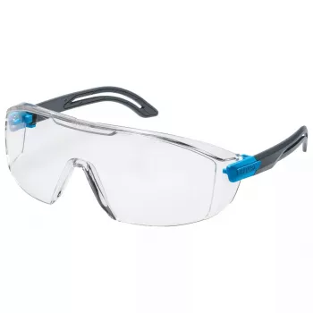 Gafas de seguridad Uvex i-lite plástico azul gris lentes transparentes
