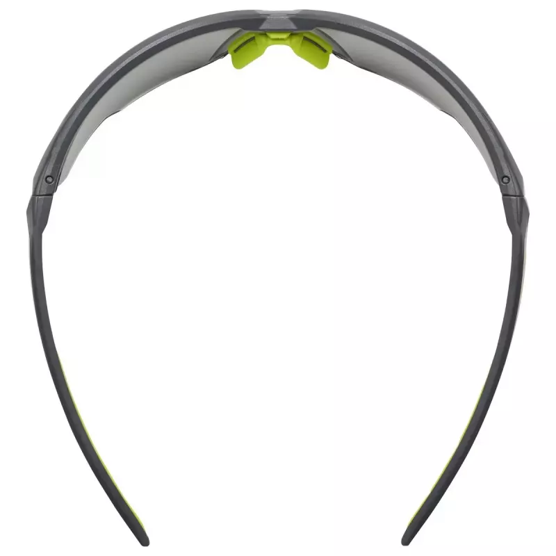 uvex suXXeed 9181281 gafas de protección, lente gris, policarbonato, montura antracita/lima