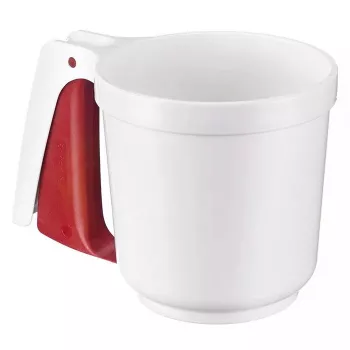 Tamiz de harina Westmark 32142270, plástico, blanco, Ø 10,8 cm, altura 110 mm